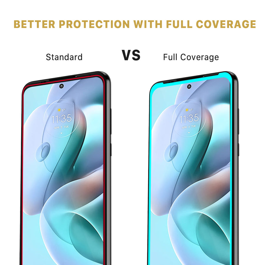 MyBat Pro Full Coverage Tempered Glass Screen Protector for Motorola Moto G Stylus 5G (2022) / Moto G Stylus 4G (2022) - Clear - RMGS4G2SC85A-5.jpg