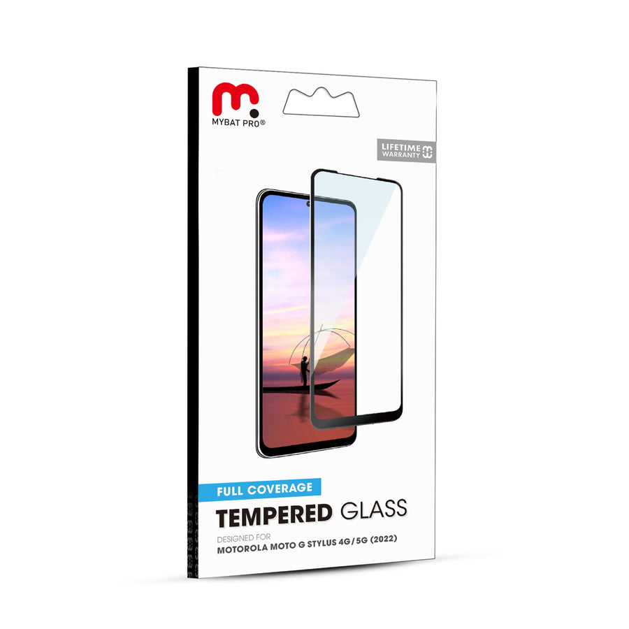 MyBat Pro Full Coverage Tempered Glass Screen Protector for Motorola Moto G Stylus 5G (2022) / Moto G Stylus 4G (2022) - Clear - RMGS4G2SC85A-8.jpg