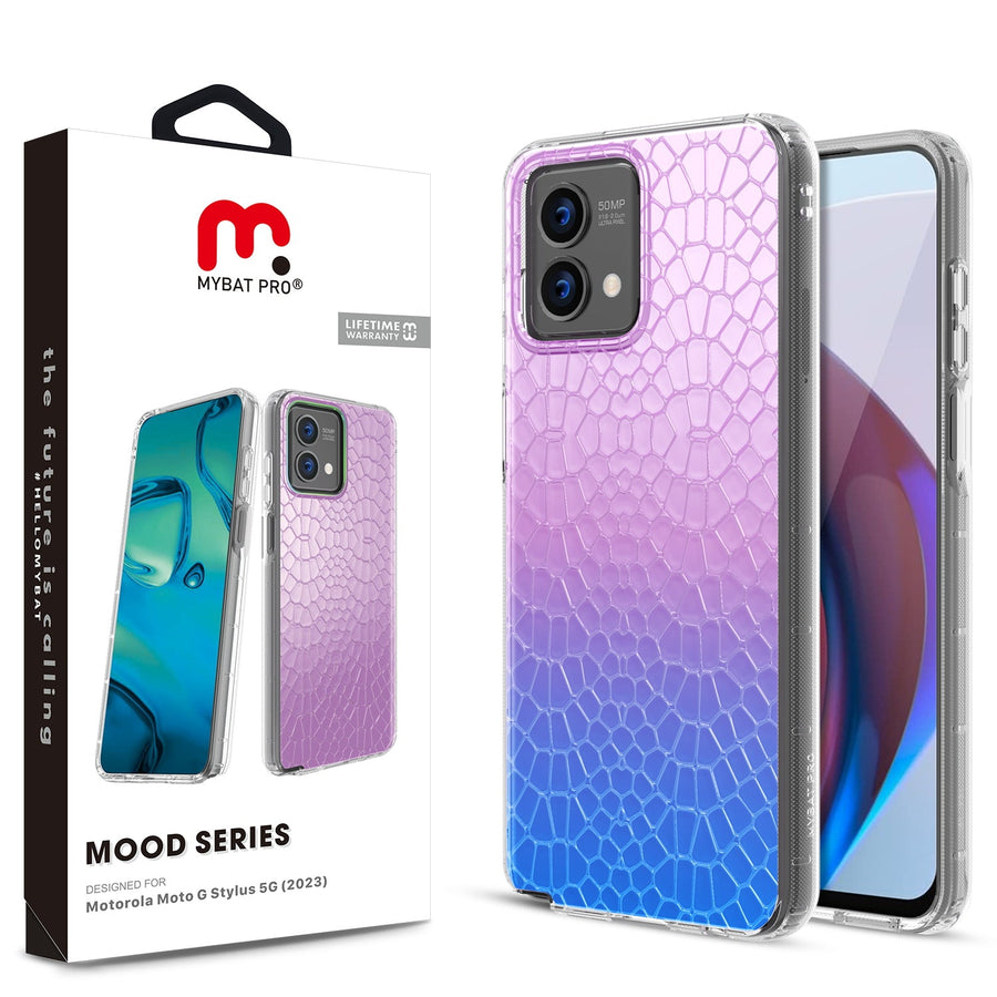 MyBat Pro Mood Series Case for Motorola Moto G Stylus 5G (2023) - Iridescent Snake - RMGS5G23CSFSSM367-1.jpg