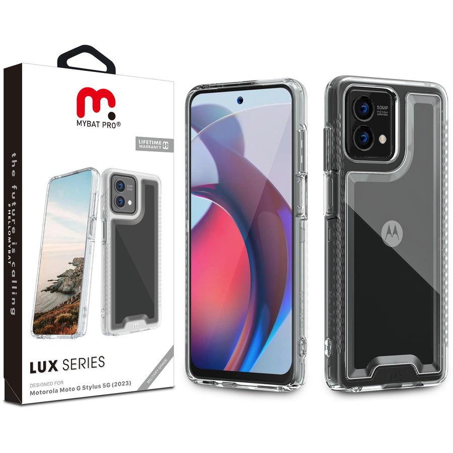 MyBat Pro Lux Series Case for Motorola Moto G Stylus 5G (2023) - Clear - RMGS5G23CSG5TT001-1.jpg
