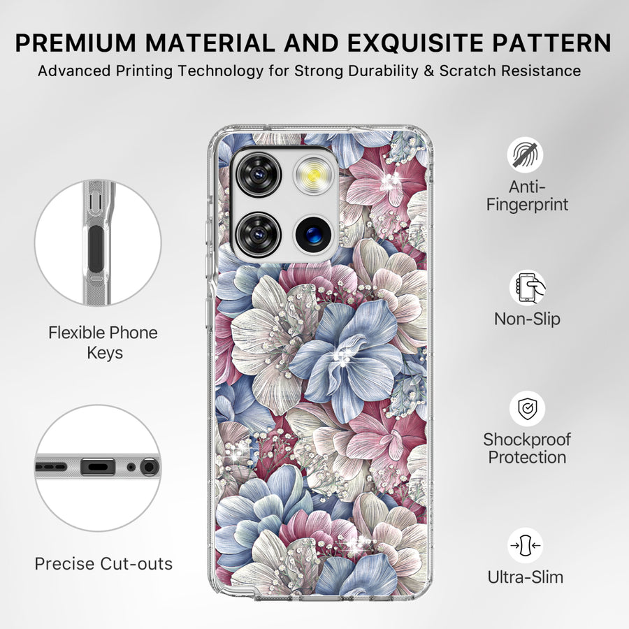 MyBat Pro Mood Series Case (with Diamonds) for Motorola Moto G Stylus 5G (2026) / Moto G Stylus 5G (2025) - Floral Gems - RMGS5G26CSFSSD156-7.jpg