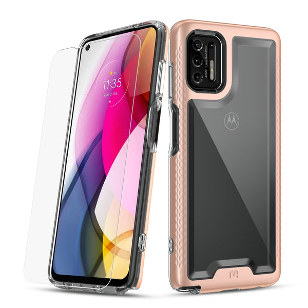 MyBat Pro Lux Series Case for Motorola Moto G Stylus (2021) - Rose Gold - RMGST21CSG5TS003-2.jpg