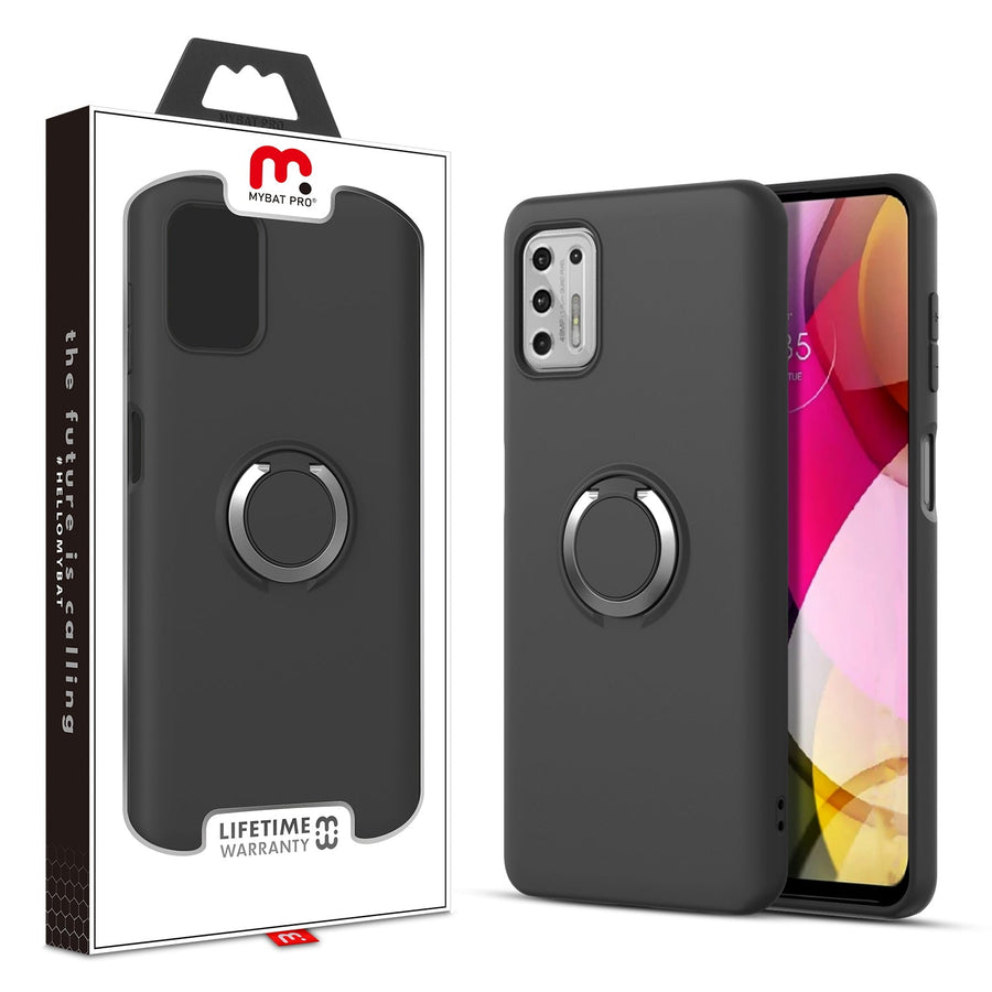 MyBat Pro Halo Series Case for Motorola Moto G Stylus (2021) - Black
