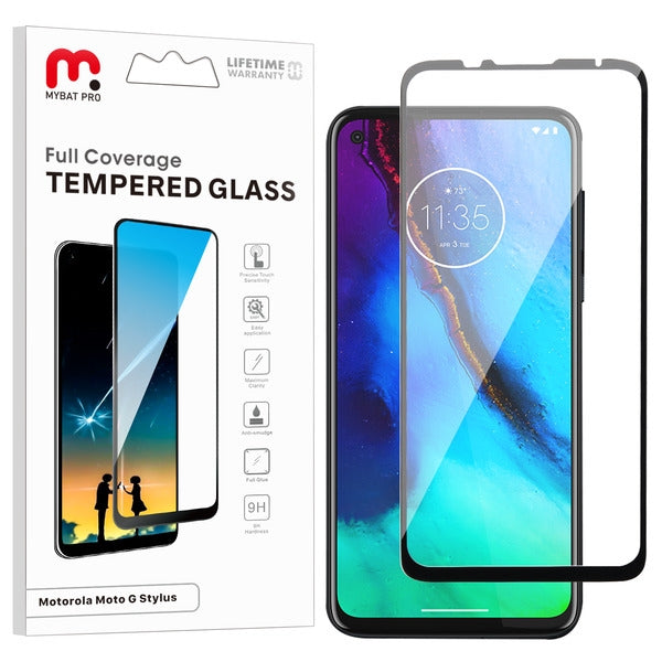 MyBat Pro Full Coverage Tempered Glass Screen Protector for Motorola Moto G Stylus (2020) / Moto G Power (2020) - Clear - RMGSTSC85A-1.jpg