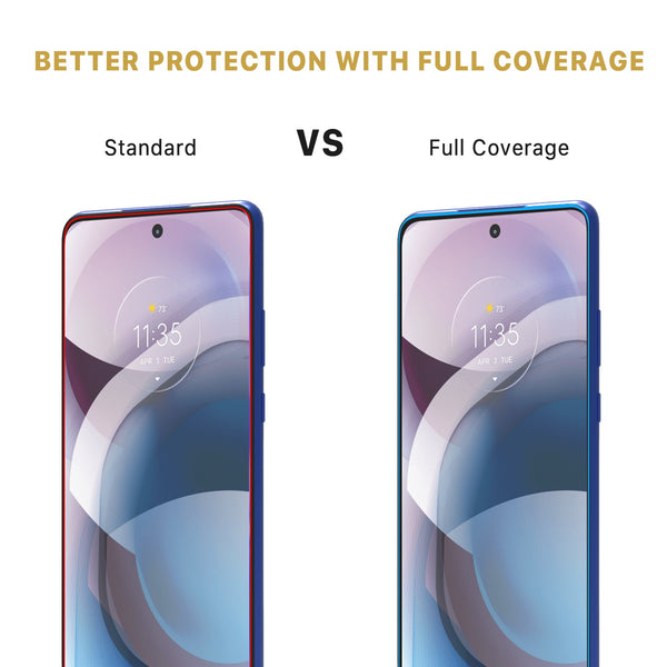 MyBat Pro Full Coverage Tempered Glass Screen Protector for Motorola One 5G Ace - Clear - RMO5GASC85A-4.jpg