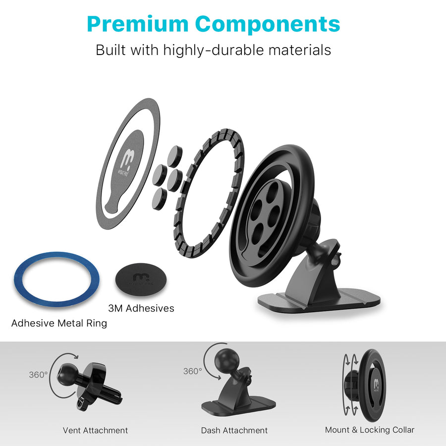 MyBat Pro 2-in-1 Magnetic Car Mount Kit - Black - ROTHMNVEH021-3.jpg