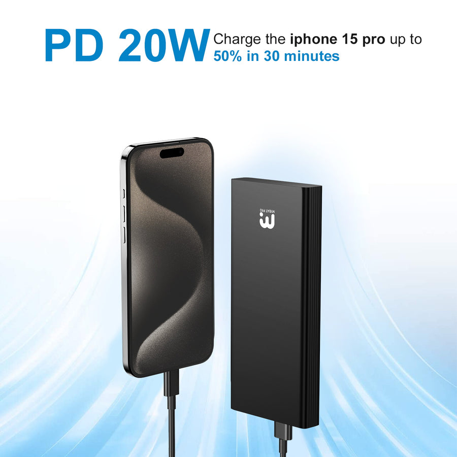 MyBat Pro 10000mAh Power Delivery Power Bank (20W) - Black - RPBBAT001-3.jpg