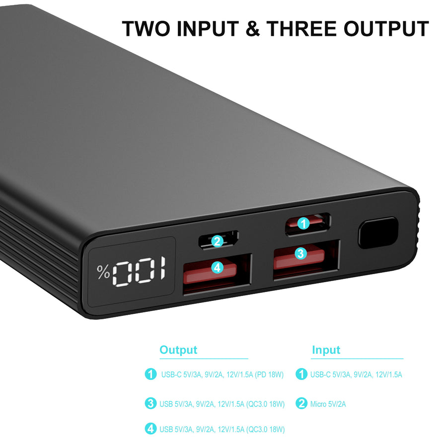 MyBat Pro 10000mAh Power Delivery Power Bank (20W) - Black - RPBBAT001-8.jpg