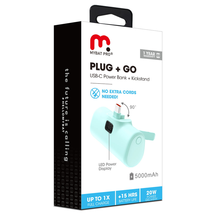 MyBat Pro 5000mAh USB-C Portable Quick Charging Power Bank (with Stand) - Blue - RPBBAT083-10.jpg