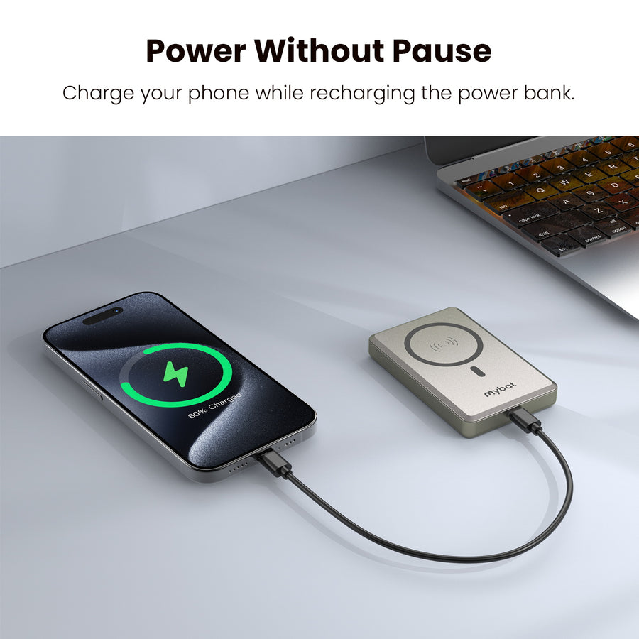 MyBat Pro 10000mAh SNAP + GO SLEEK Magnetic Wireless Power Bank - Natural Titanium - RPBBAT117-10.jpg