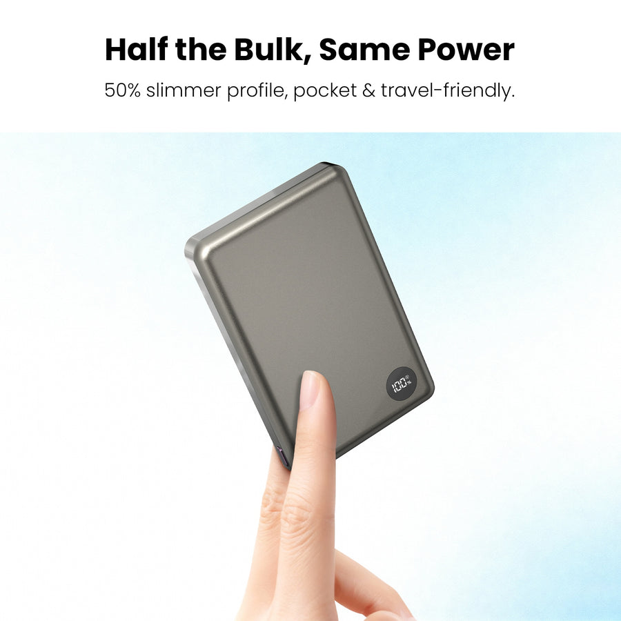 MyBat Pro 10000mAh SNAP + GO SLEEK Magnetic Wireless Power Bank - Natural Titanium - RPBBAT117-6.jpg