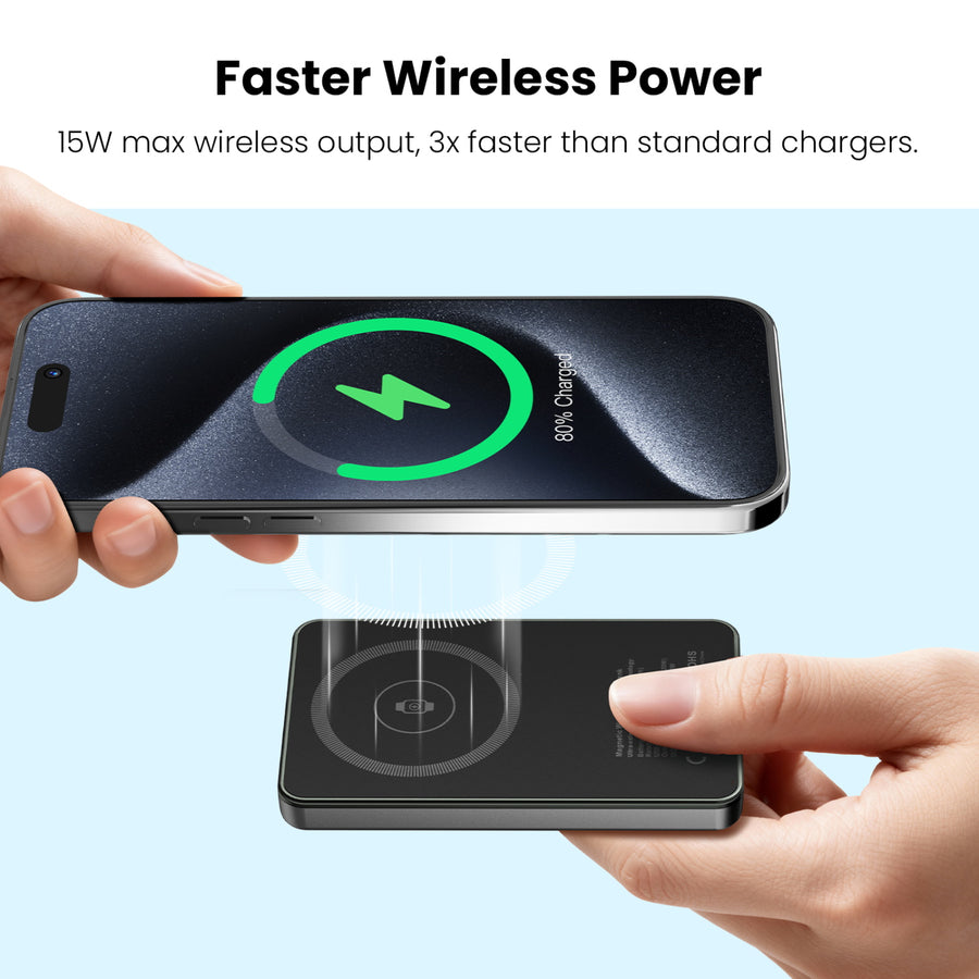MyBat Pro SolidCore 5000mAh Slim Magnetic Wireless Charging Power Bank with Smartwatch Charger - Gray - RPBBAT201-8.jpg