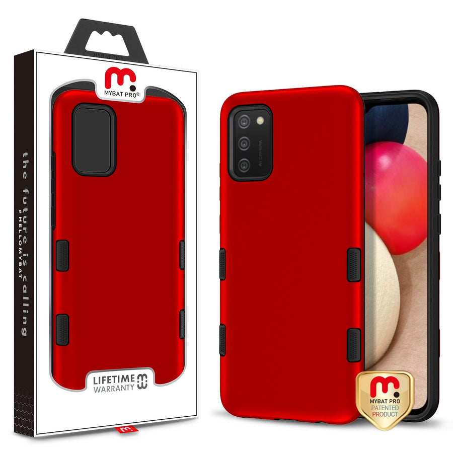 MyBat Pro Tuff Subs Series Case for Samsung Galaxy A02s - Red