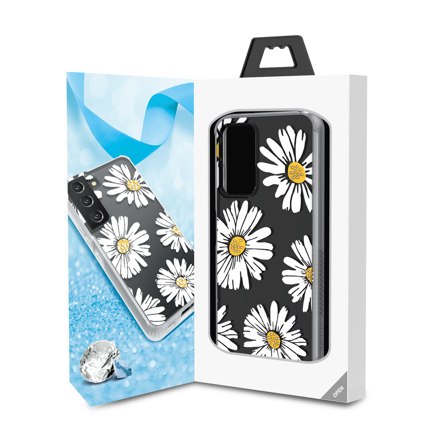 MyBat Pro Mood Diamond Series Case for Samsung Galaxy A03s - Happy Daisies - RSA037UCSFSSD150-10.jpg