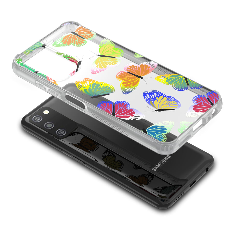 MyBat Pro Mood Series Case for Samsung Galaxy A03s - Neon Butterfies - RSA037UCSFSSM368-6.jpg