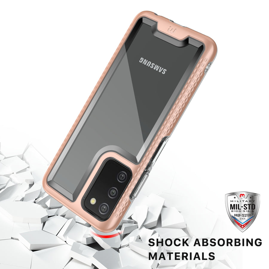 MyBat Pro Lux Series Case for Samsung Galaxy A03s - Rose Gold - RSA037UCSG5TS003-5.jpg