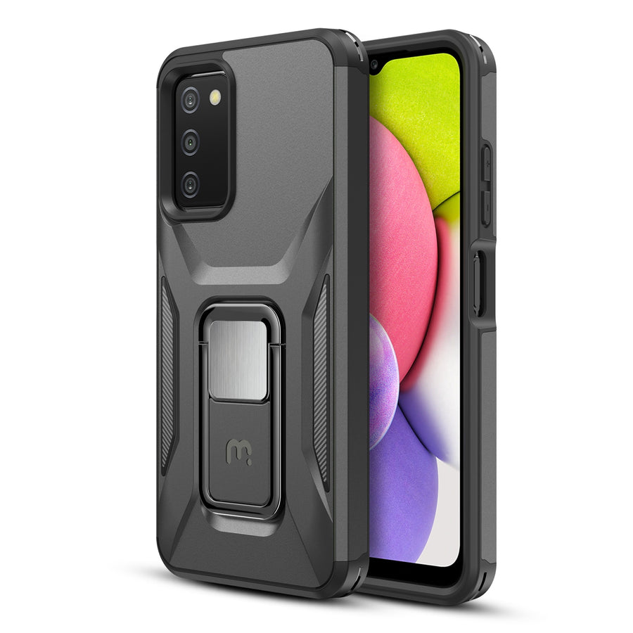 MyBat Pro Antimicrobial Stealth Series (with Stand) for Samsung Galaxy A037U - Black / Black - RSA037UCSSTSS001-2.jpg
