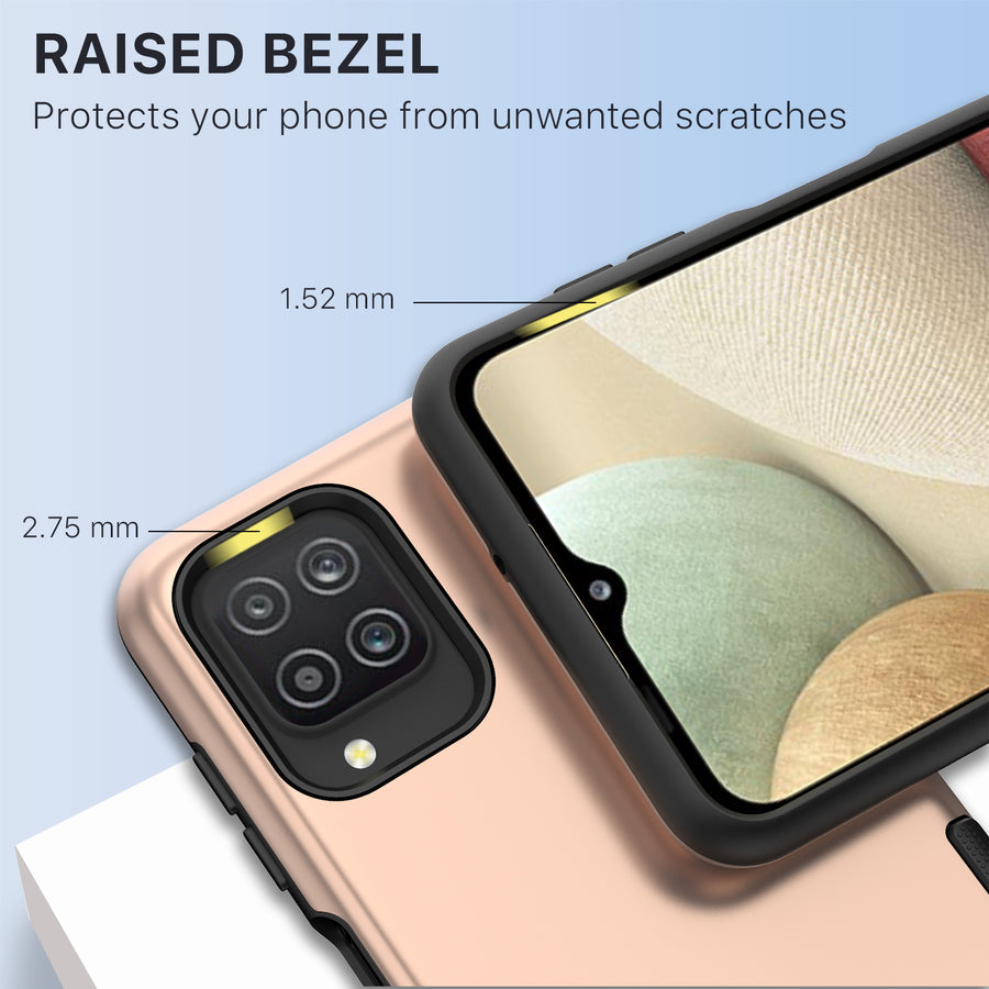 MyBat Pro Tuff Subs Series Case for Samsung Galaxy A12 5G - Rose Gold - RSA125GCSF2TS004-8.jpg