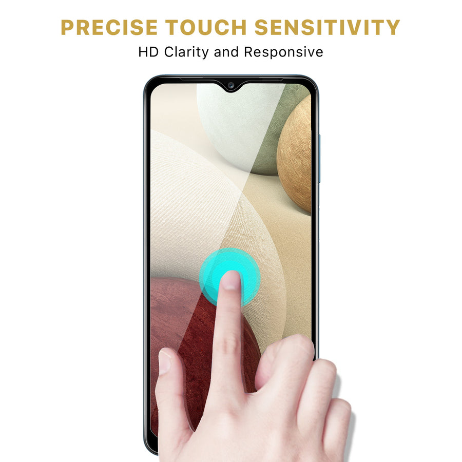 MyBat Pro Full Coverage Tempered Glass Screen Protector for Samsung Galaxy A12 5G - Clear - RSA125GSC85A-5.jpg