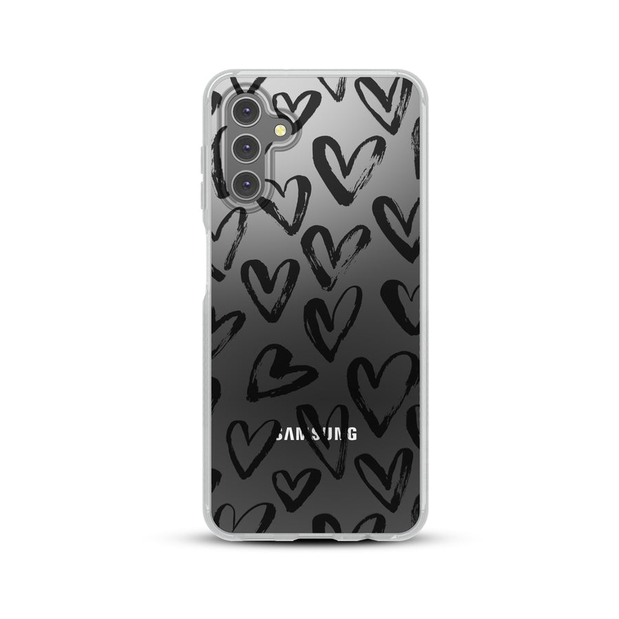 MyBat Pro Mood Series Case for Samsung Galaxy A13 5G / (4G) - Black Hearts - RSA13CSFSSM363-3.jpg