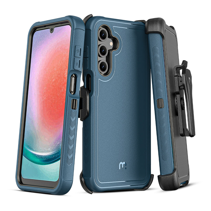 MyBat Pro Maverick Series Case w/ Holster for Samsung Galaxy A16 5G - Blue - RSA165GCS3NXS002-1.JPG