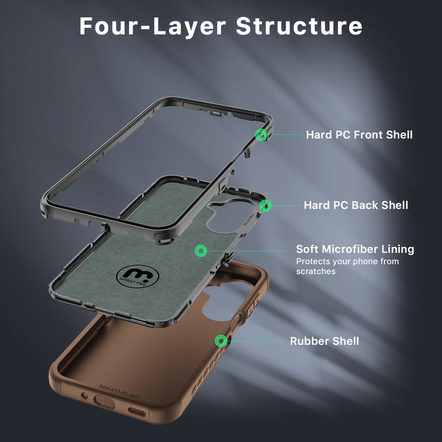 MyBat Pro Maverick Series Rogue Edition Case for Samsung Galaxy A17 5G - Brown - RSA175GCS2NXS006-3.jpg