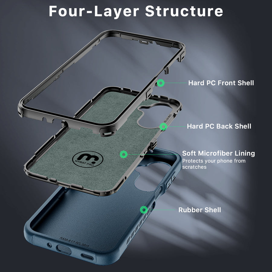 MyBat Pro Maverick Series Case w/ Holster for Samsung Galaxy A17 5G - Blue - RSA175GCS3NXS002-3.jpg