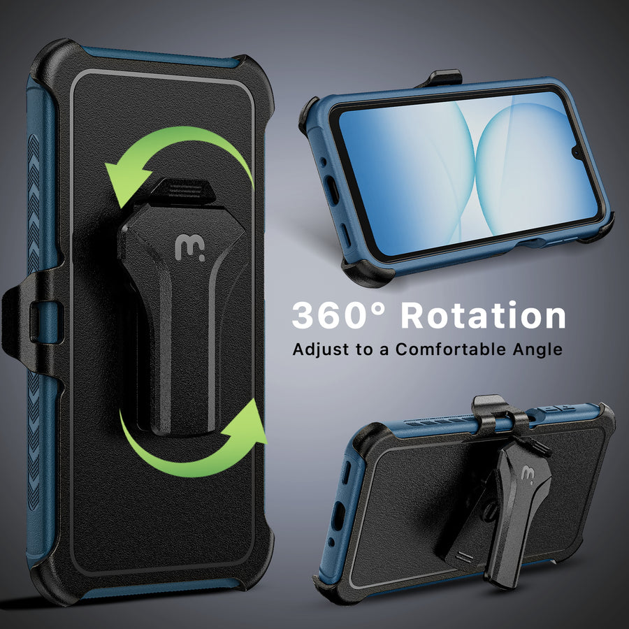 MyBat Pro Maverick Series Case w/ Holster for Samsung Galaxy A17 5G - Blue - RSA175GCS3NXS002-5.jpg