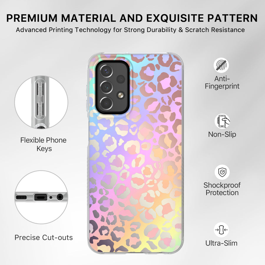 MyBat Pro Mood Series Case for Samsung Galaxy A23 5G - Holographic Leopard - RSA235GCSFSSM361-7.jpg