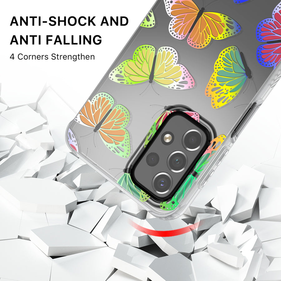 MyBat Pro Mood Series Case for Samsung Galaxy A23 5G - Neon Butterflies - RSA235GCSFSSM368-3.jpg