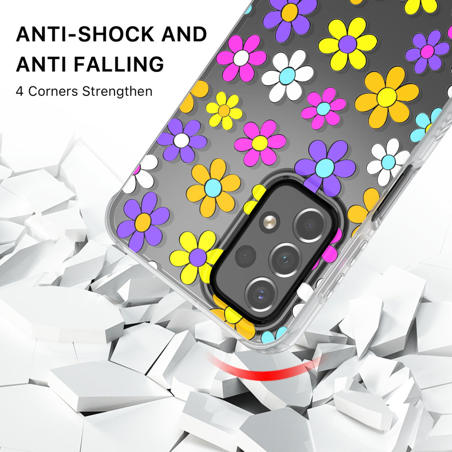 MyBat Pro Mood Series Case for Samsung Galaxy A23 5G - Multi Color Daisy - RSA235GCSFSSM370-3.jpg