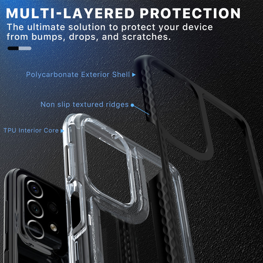 MyBat Pro Lux Series Case with Tempered Glass for Samsung Galaxy A23 5G - Black - RSA235GCSG5TS001-3.jpg
