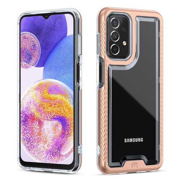 MyBat Pro Lux Series Case with Tempered Glass for Samsung Galaxy A23 5G - Rose Gold - RSA235GCSG5TS003-2.jpg