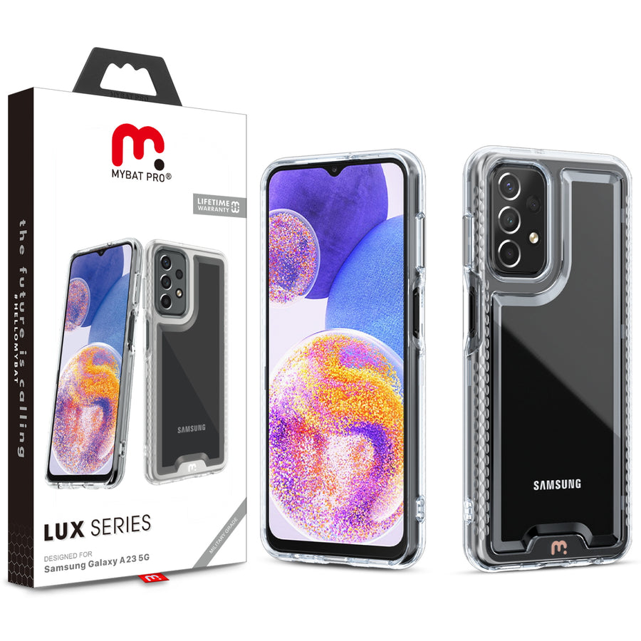 MyBat Pro Lux Series Case with Tempered Glass for Samsung Galaxy A23 5G - Clear - RSA235GCSG5TT001-1.jpg