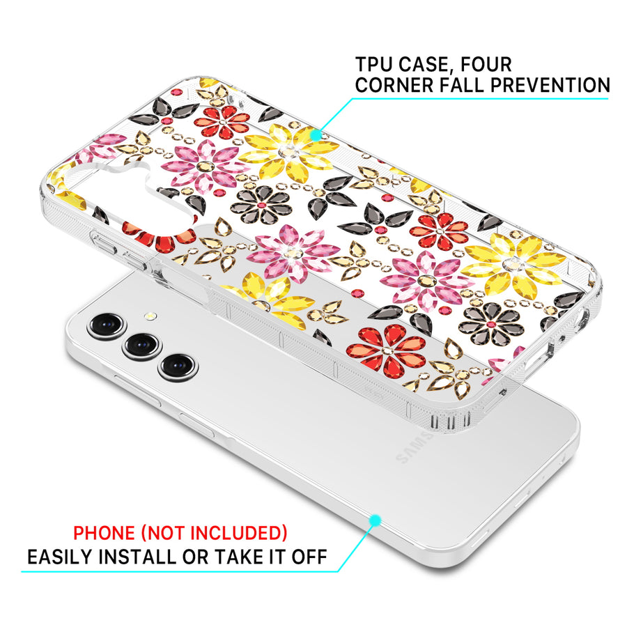 MyBat Pro Mood Series Case (with Diamonds) for Samsung Galaxy A25 5G - Bedazzle - RSA255GCSFSSD155-5.jpg