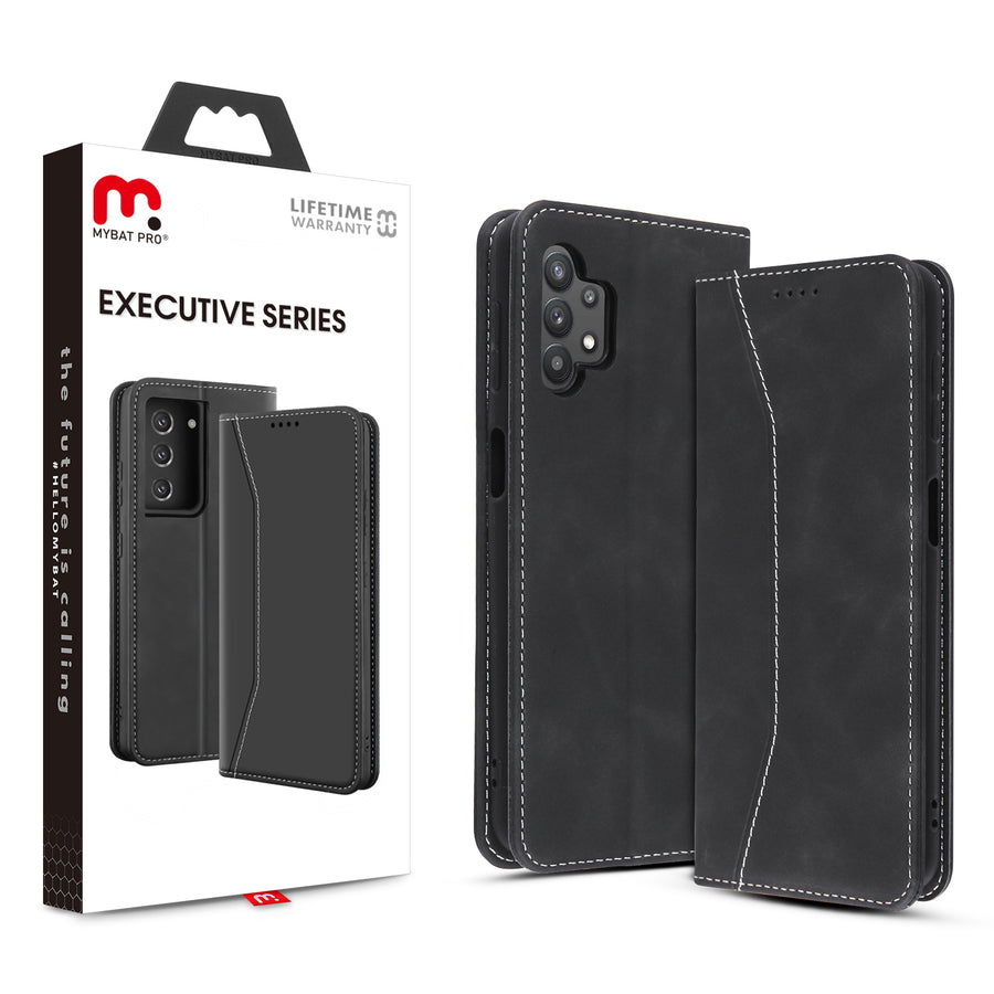 MyBat Pro Executive Series Case for Samsung Galaxy A32 5G - Black - RSA325GPCMJP001-1.jpg