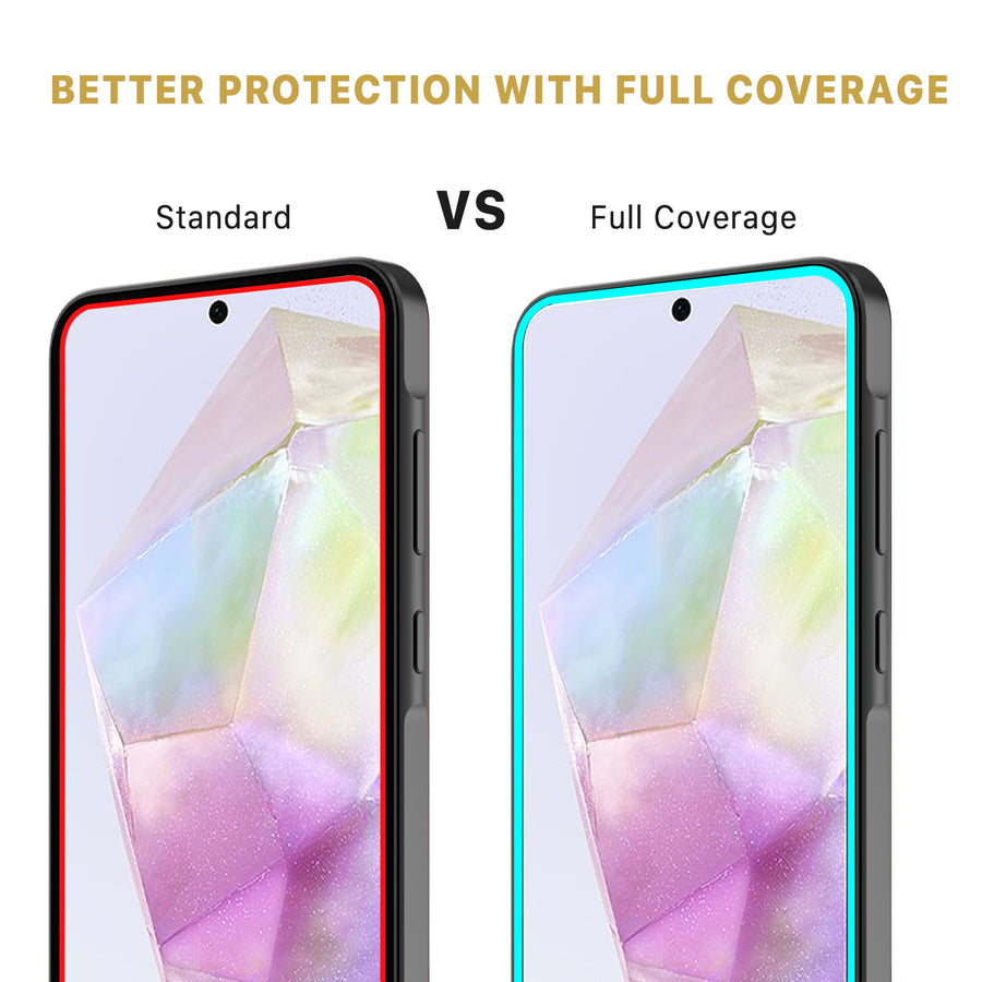 MyBat Pro Full Coverage Tempered Glass Screen Protector for Samsung Galaxy A35 5G - Black - RSA355GSC85A-4.jpg