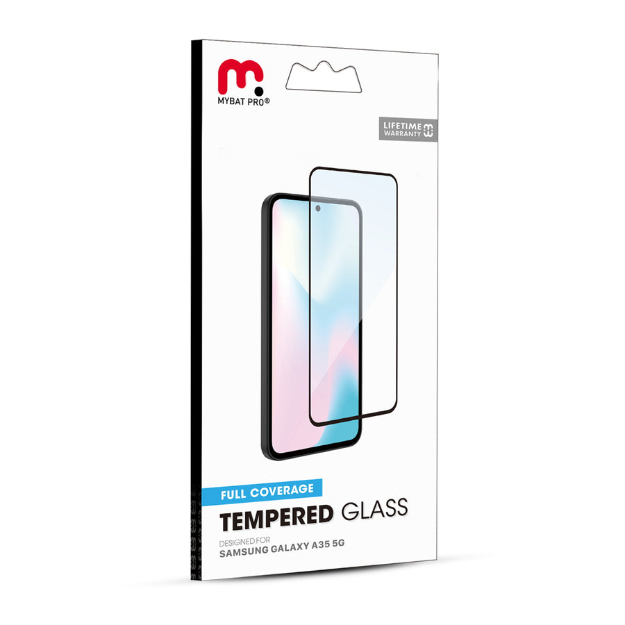 MyBat Pro Full Coverage Tempered Glass Screen Protector for Samsung Galaxy A35 5G - Black - RSA355GSC85A-7.jpg