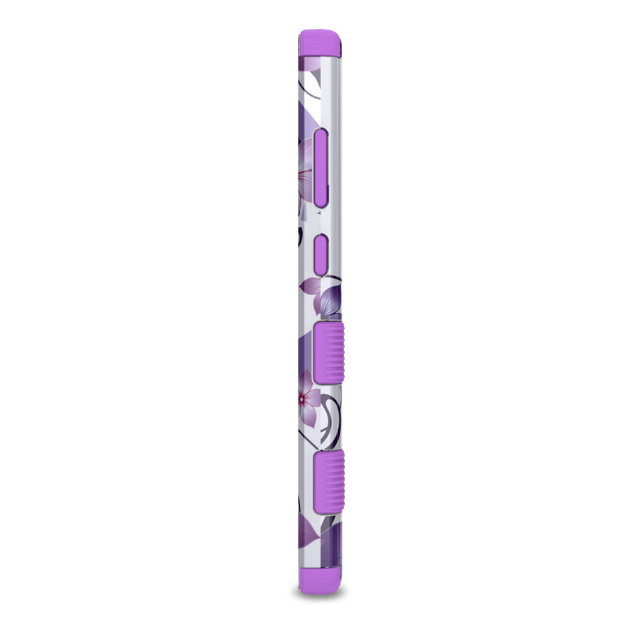 MyBat Pro Tuff Series Case for Samsung Galaxy A52 5G - Purple Hibiscus - RSA525GCSE1TM186-4.jpg