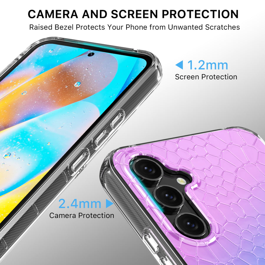 MyBat Pro Mood Series Case for Samsung Galaxy A54 5G - Iridescent Snake - RSA545GCSFSSM367-4.jpg