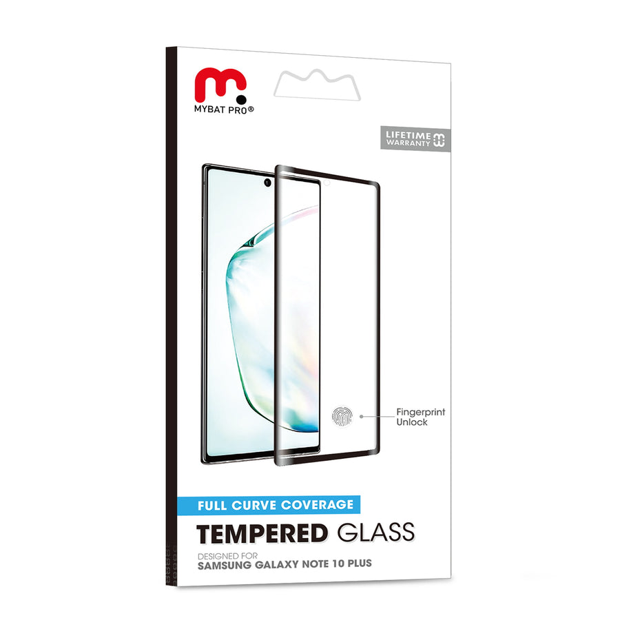 MyBat Pro Full Curve Coverage Tempered Glass Screen Protector for Samsung Galaxy Note 10 Plus 5G / Note 10 (6.8) - Clear - RSGN10PSC83A-10.jpg