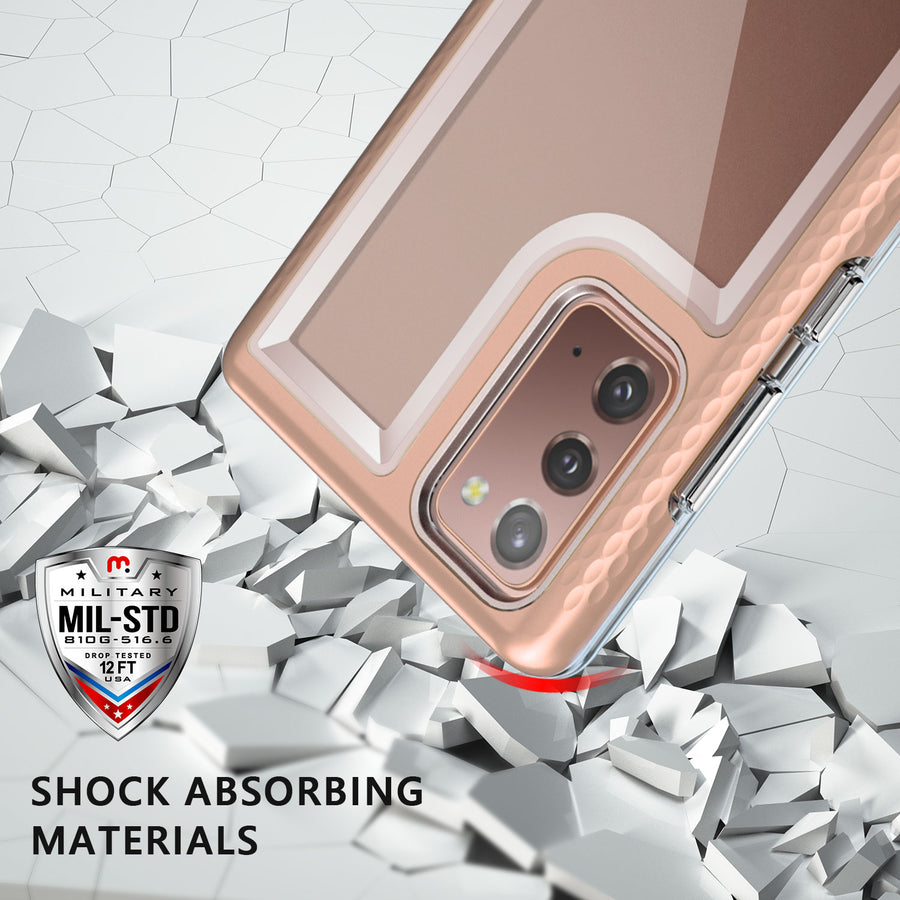 MyBat Pro Lux Series Case for Samsung Galaxy Note 20 - Rose Gold - RSGN20CSG5TS003-3.jpg