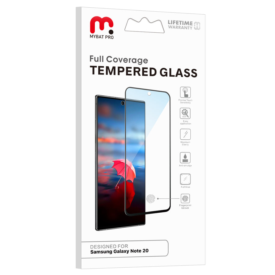 MyBat Pro Full Coverage Tempered Glass Screen Protector w/ Fingerprint Unlock for Samsung Galaxy Note 20 - Clear - RSGN20SC85U-9.jpg