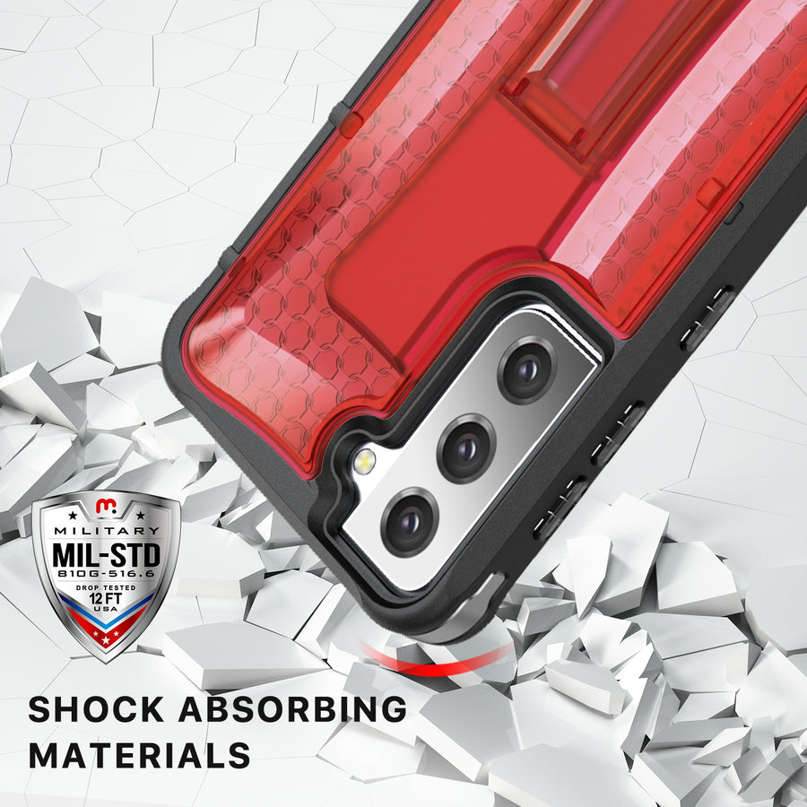 MyBat Pro Warrior Series Case for Samsung Galaxy S21 Plus - Red - RSS21PCS3NT001-7.jpg