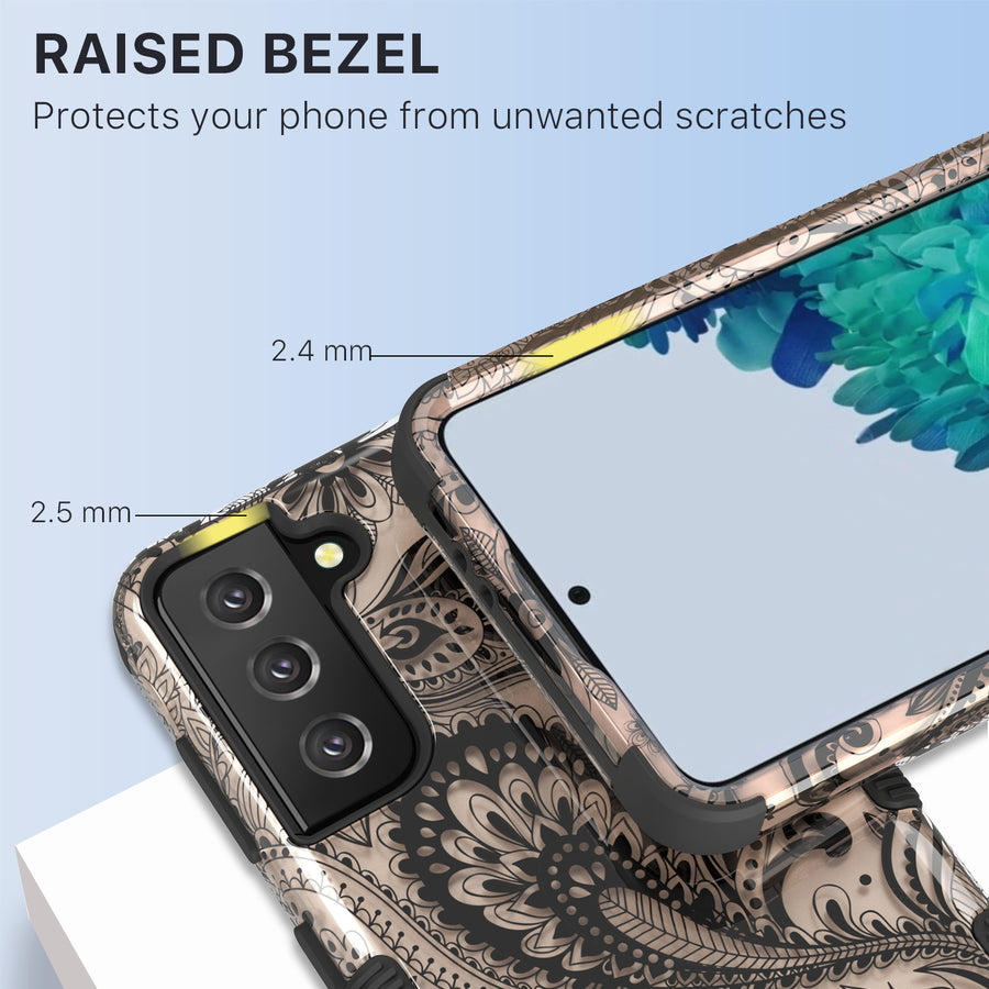 MyBat Pro Tuff Series Case for Samsung Galaxy S21 Plus - Phoenix Flower - RSS21PCSE1TA1009-5.jpg