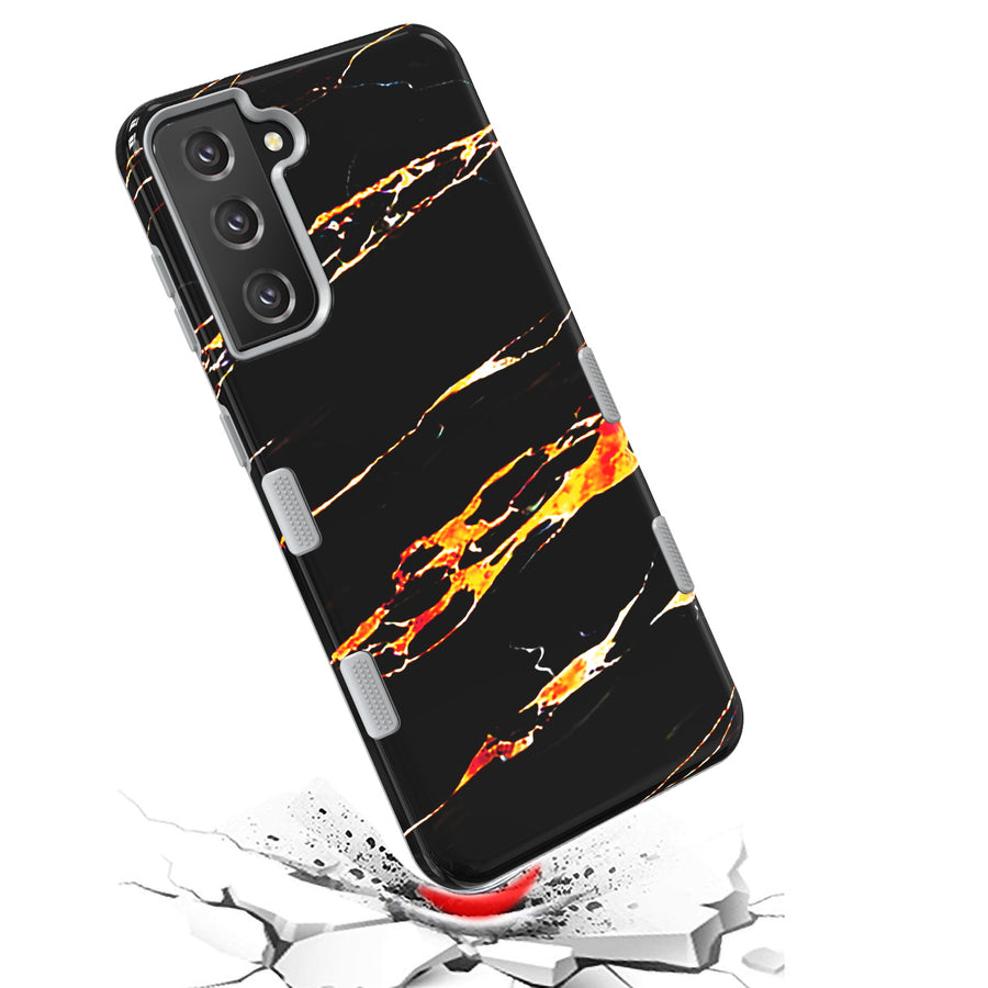 MyBat Pro Tuff Subs Series Case for Samsung Galaxy S21 Plus - Race Car Flames - RSS21PCSF2TM002-6.jpg