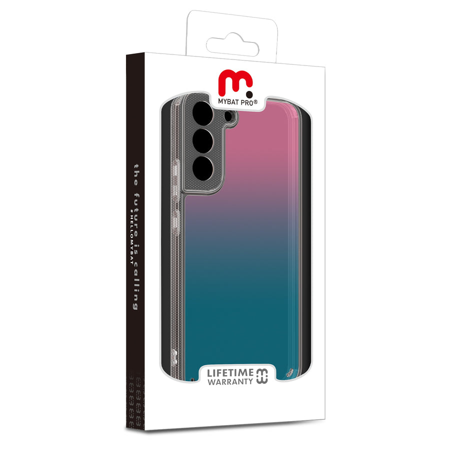 MyBat Pro Radiant Series ombre gradient Gummy Case for Samsung Galaxy S22 Plus - Pink to Sky Blue Gradient - RSS22PCSAMAT102-8.jpg