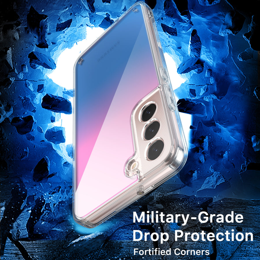 MyBat Pro Radiant Series ombre gradient Gummy Case for Samsung Galaxy S22 Plus - Rose to Dark Blue Gradient - RSS22PCSAMAT103-4.jpg