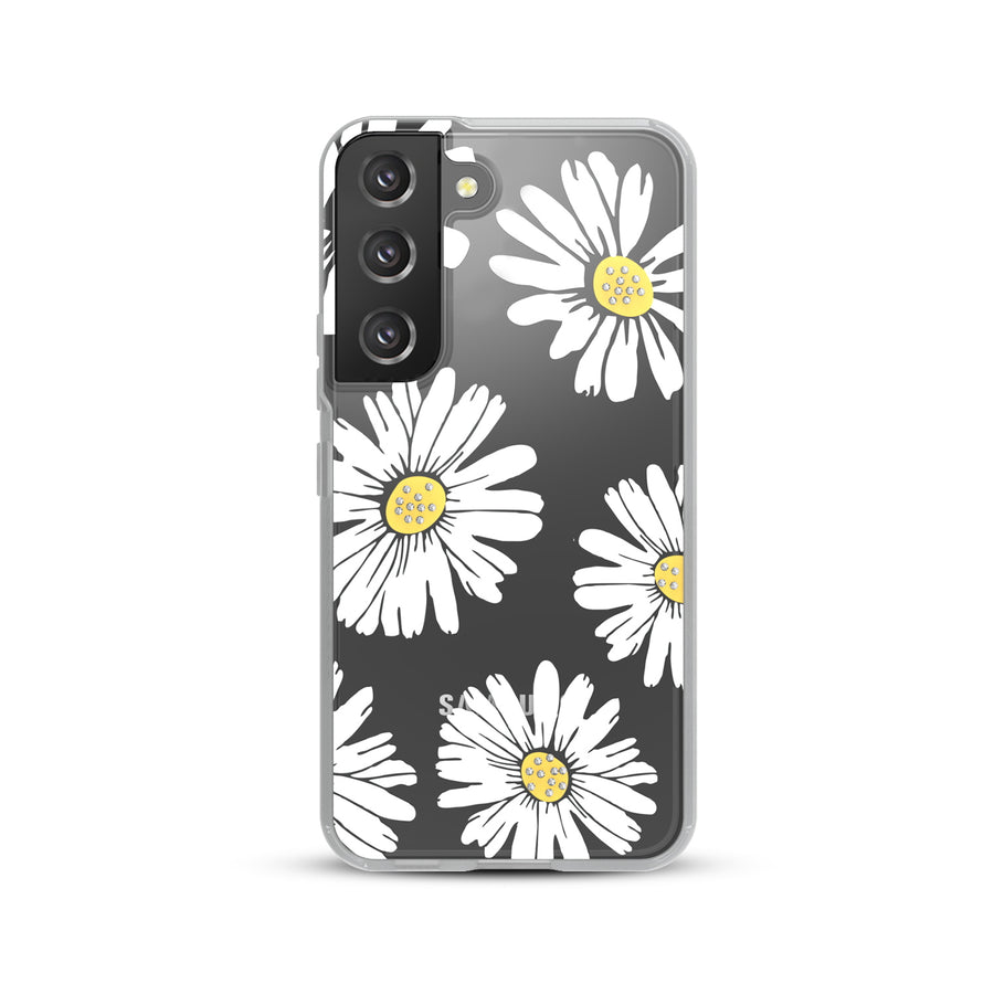 MyBat Pro Mood Diamond Series Case for Samsung Galaxy S22 Plus - Happy Daisies - RSS22PCSFSSD150-3.jpg