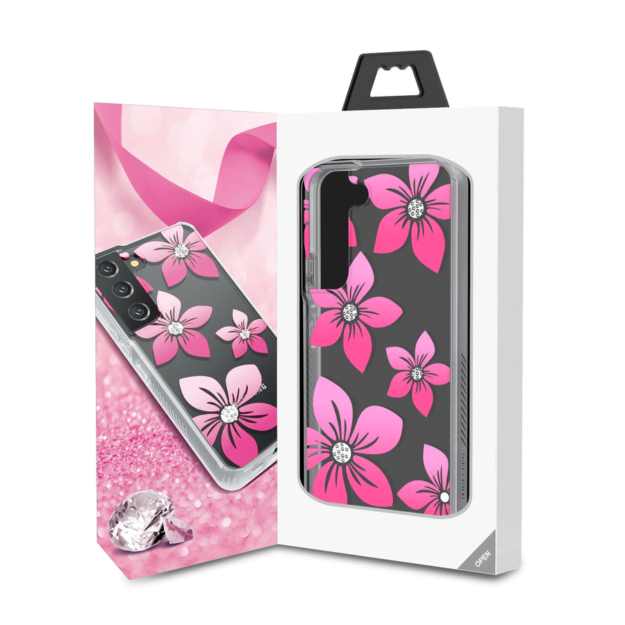 MyBat Pro Mood Diamond Series Case for Samsung Galaxy S22 Plus - Blossoms - RSS22PCSFSSD152-10.jpg